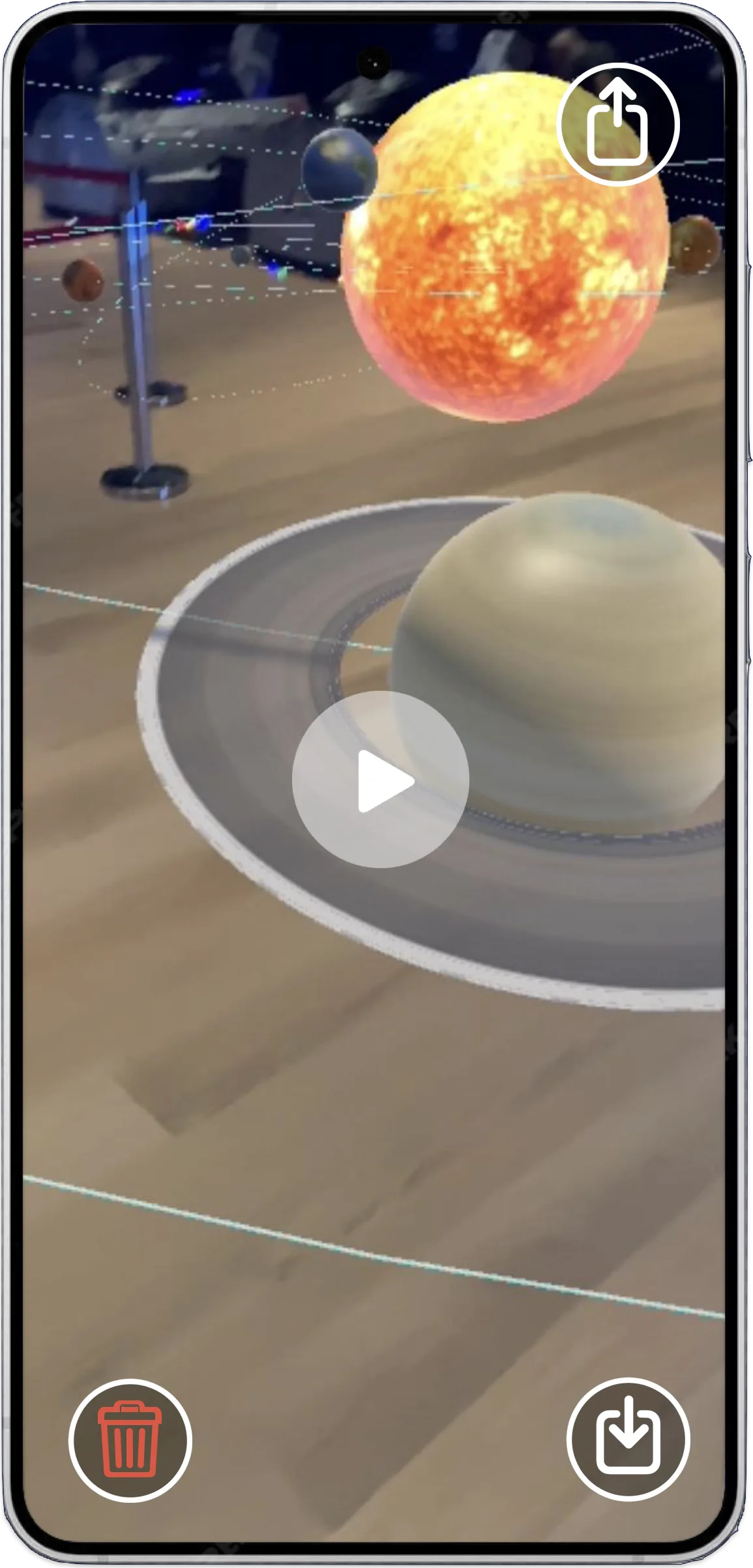 Life in Space Android — schermata traduzioni